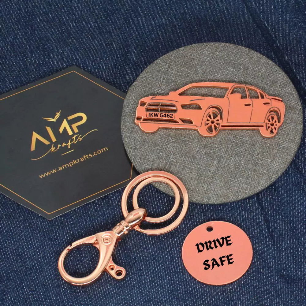 Dodge Charger Keychain | USA