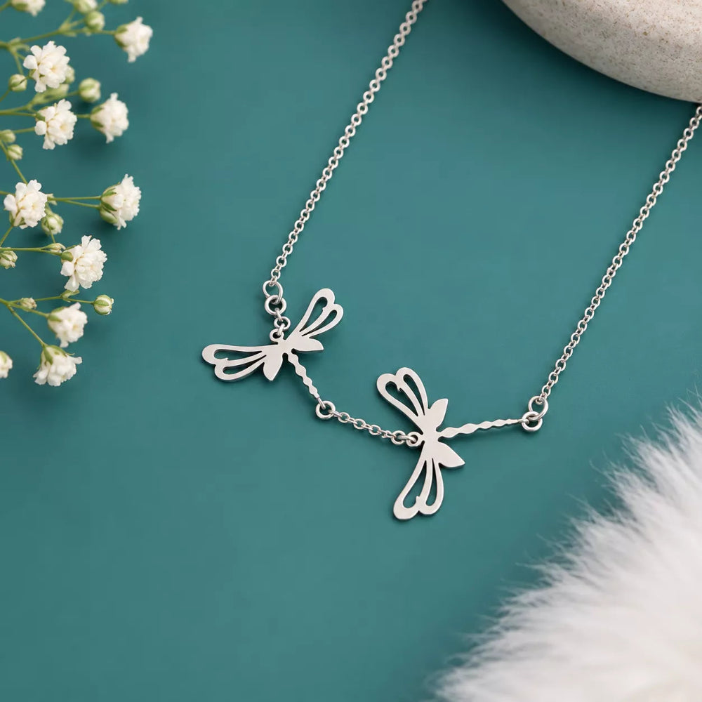 Dragonfly multilayer Necklace