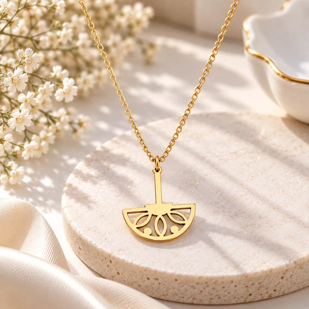 Faith in Bloom Pendant Necklace