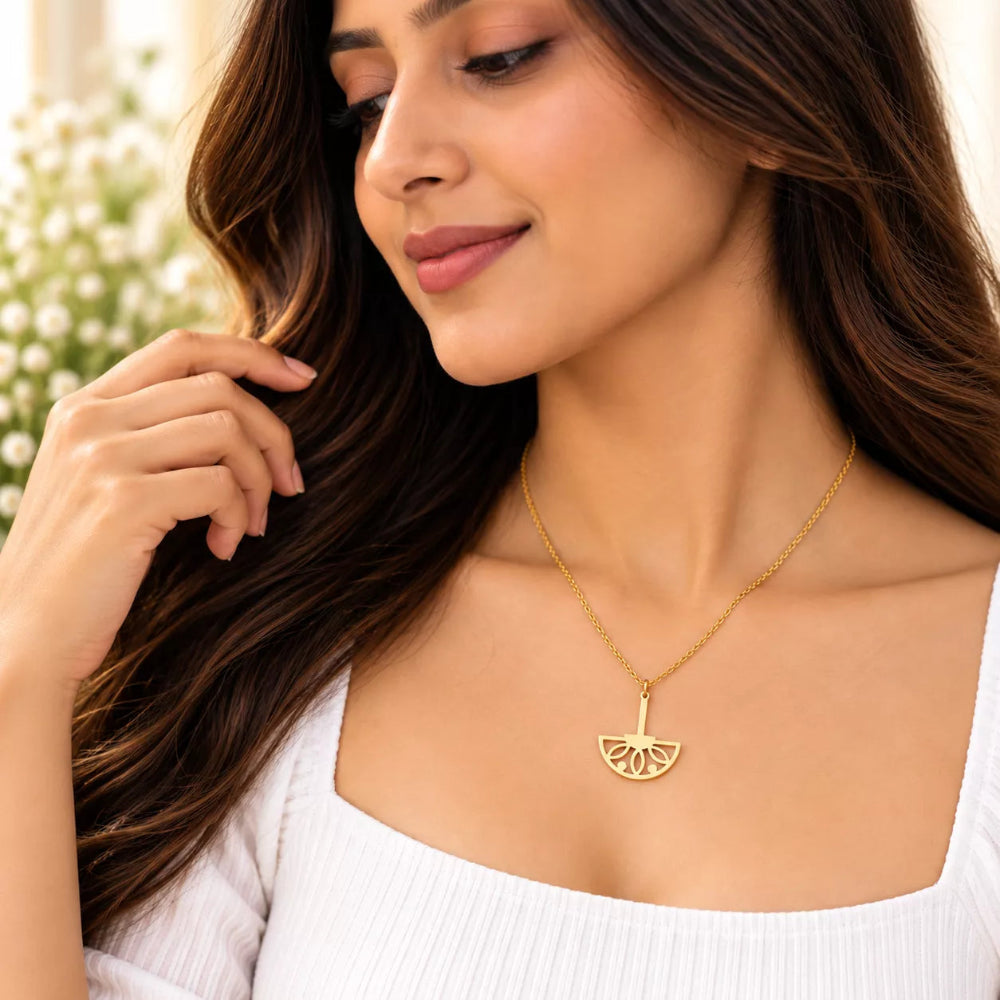 Faith in Bloom Pendant Necklace