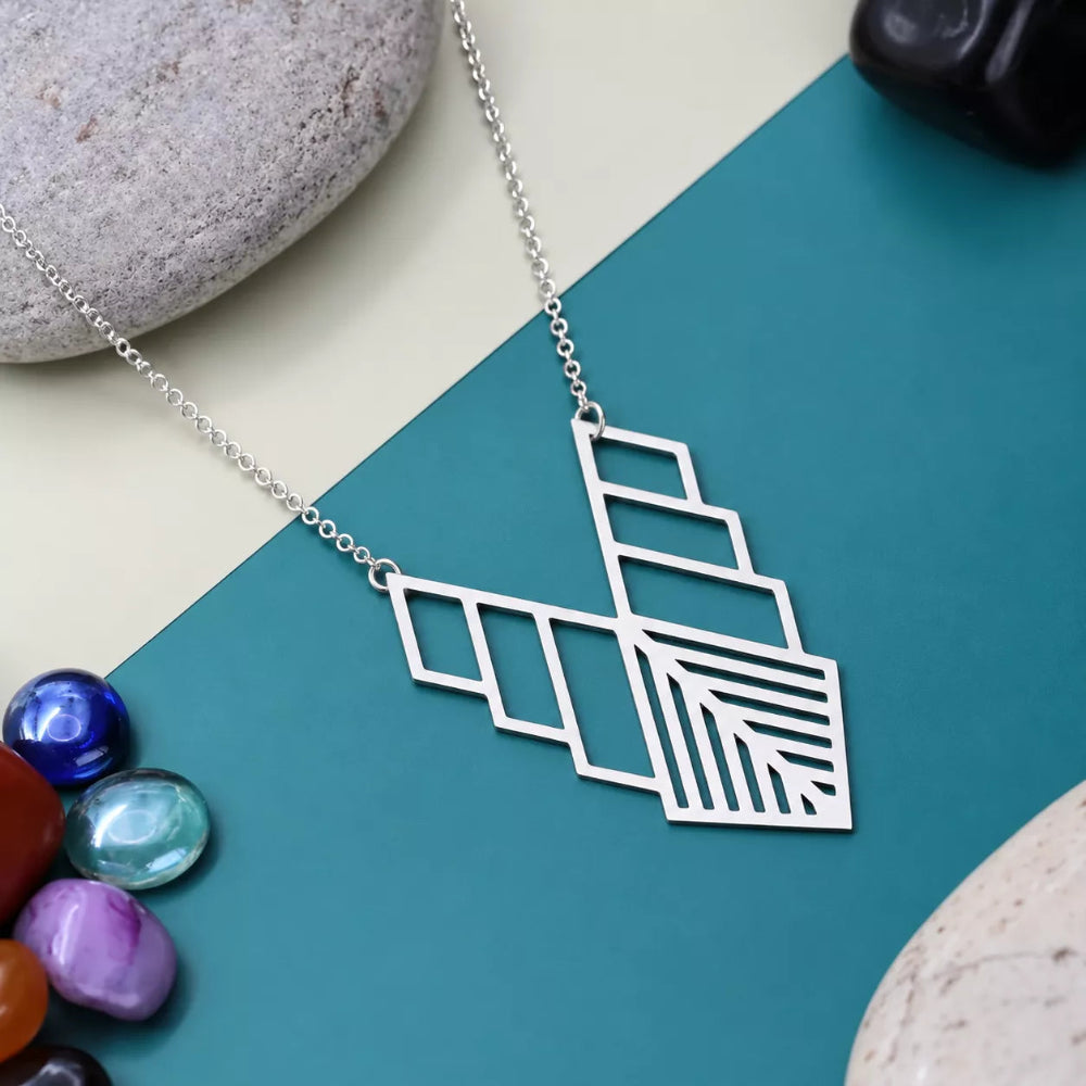 Flowstone Ascent Pendant Necklace