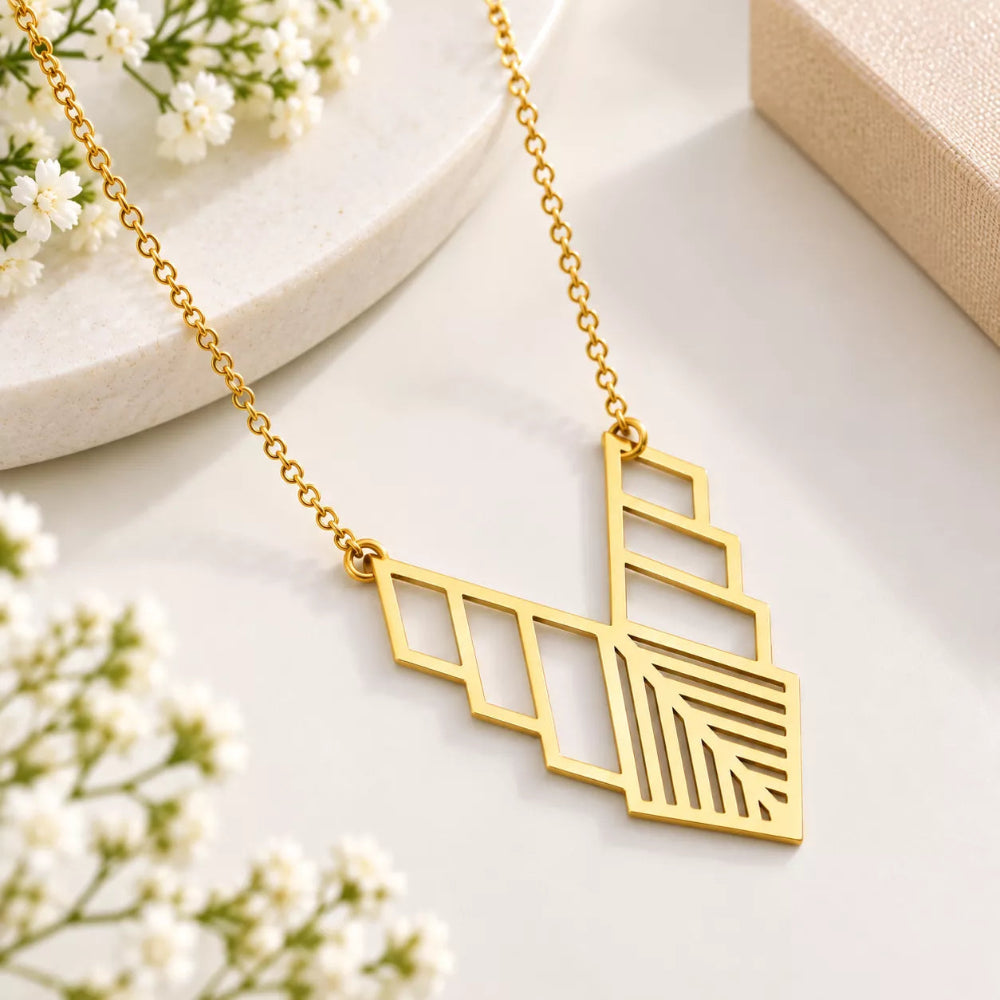 Flowstone Ascent Pendant Necklace