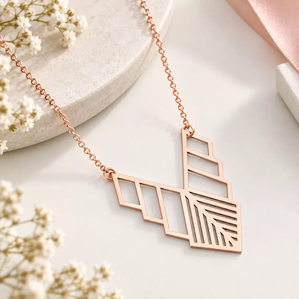 Flowstone Ascent Pendant Necklace
