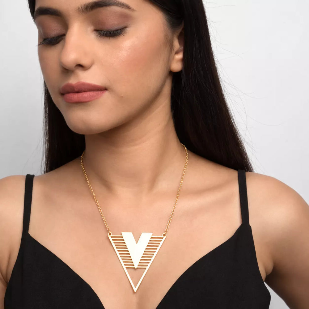 Flowstone Pendant Necklace