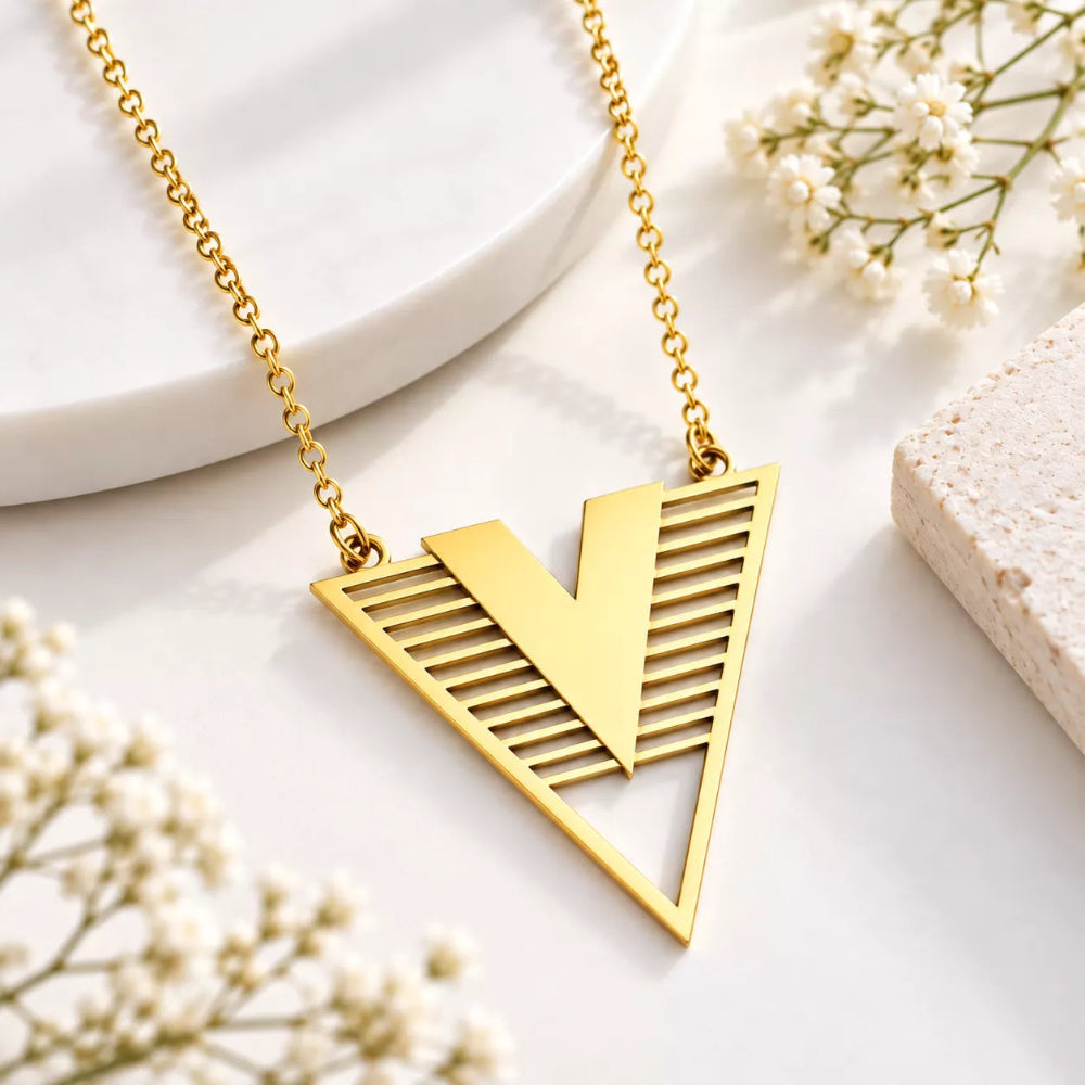 Flowstone Pendant Necklace