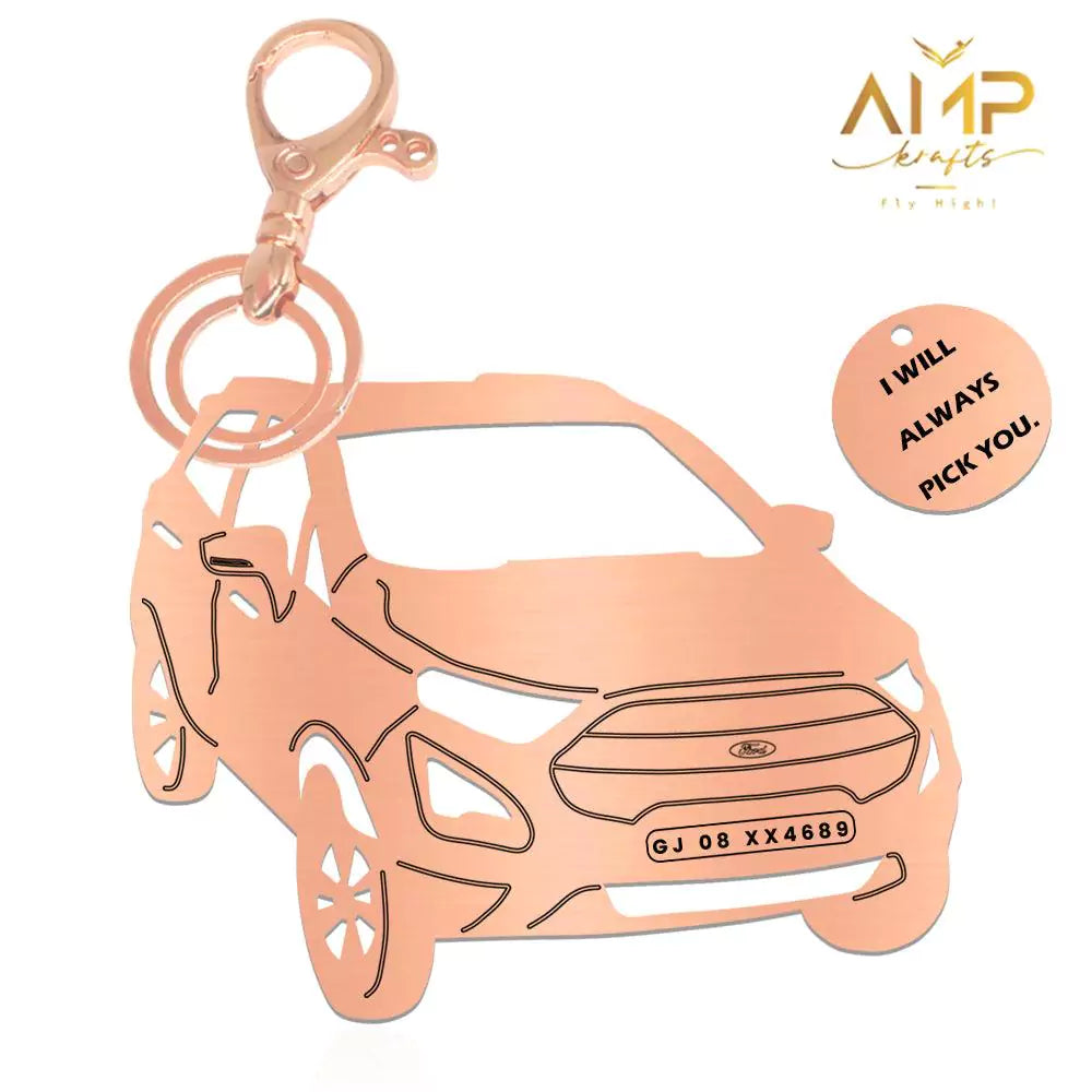 Ford EcoSport keychain, designed for mixed city and highway use