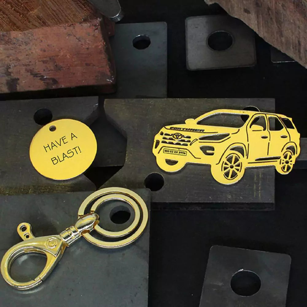 Premium car keychain gift for men
