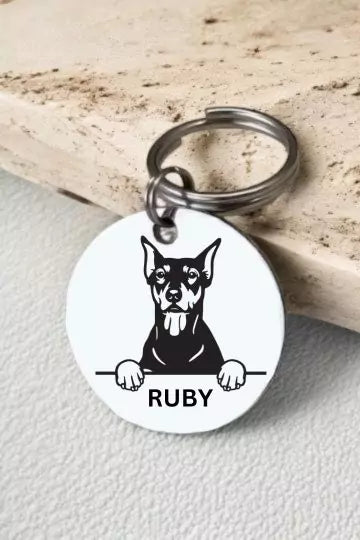 German Pinschers  Dog Collar Personalized