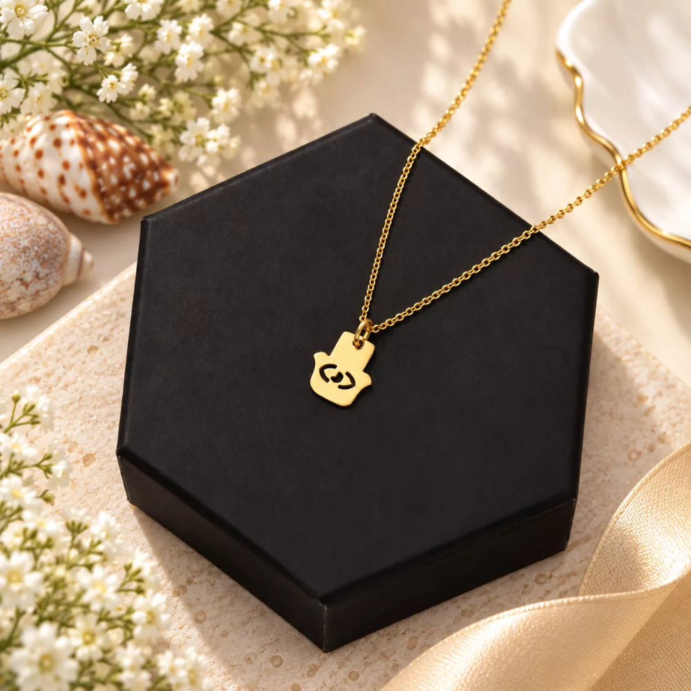 Hamsa Grace Pendant Necklace
