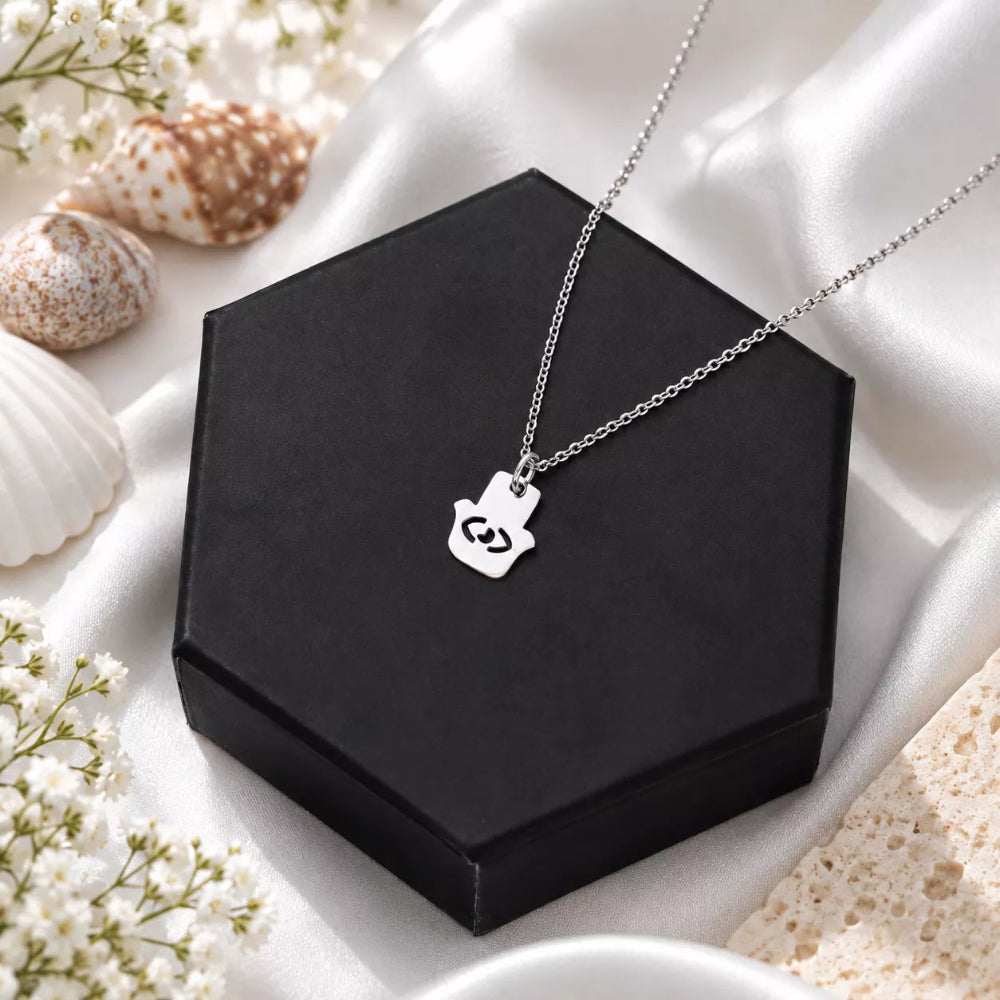 Hamsa Grace Pendant Necklace