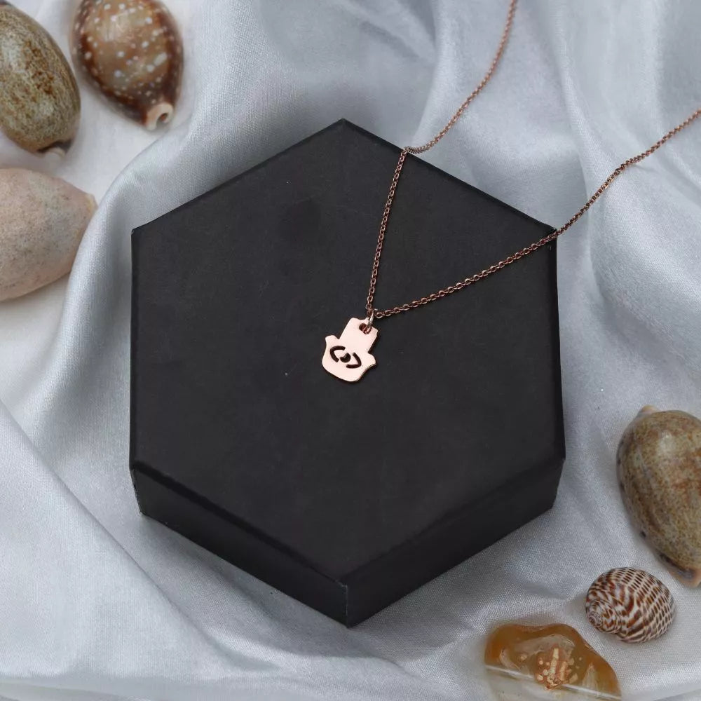 Hamsa Grace Pendant Necklace