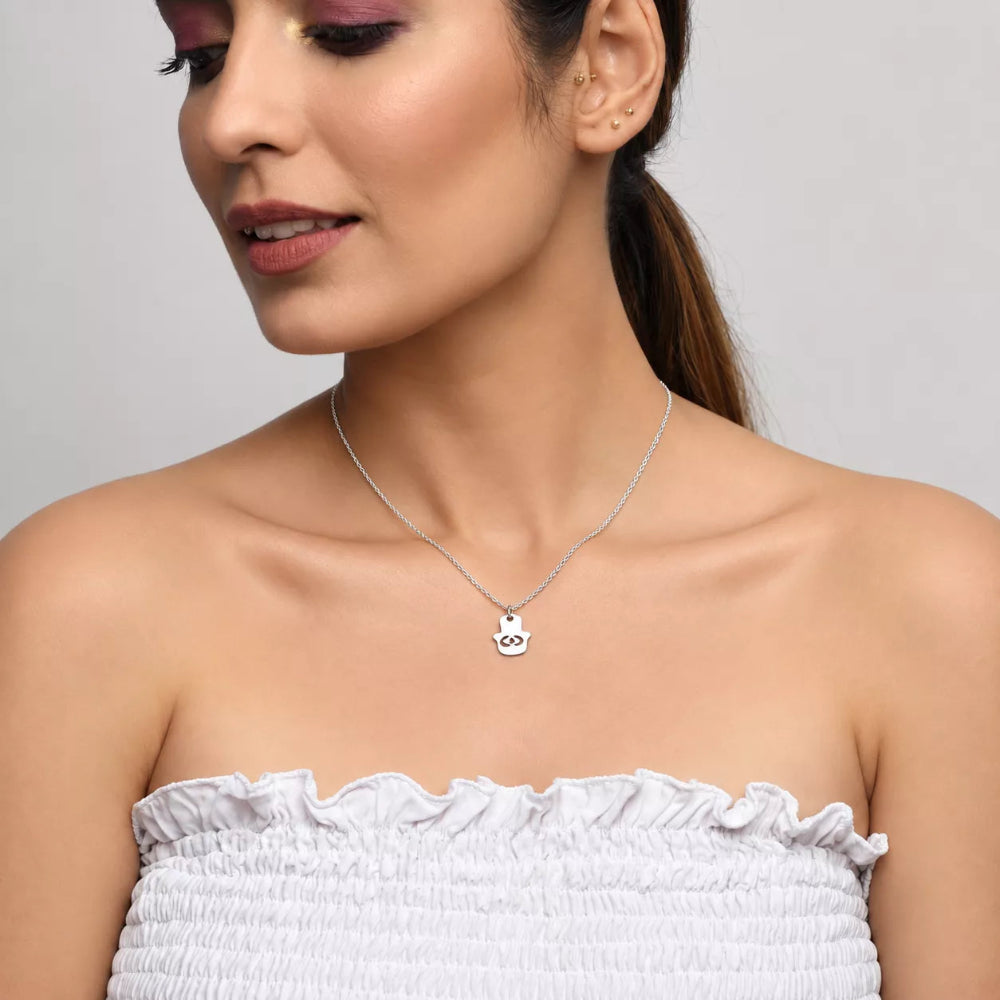 Hamsa Grace Pendant Necklace