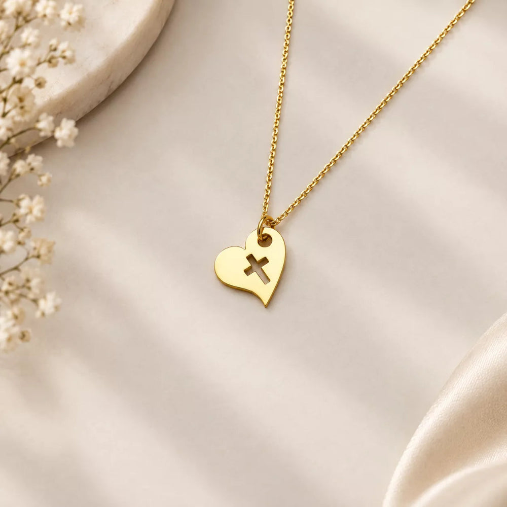 Heart of Faith Pendant Necklace