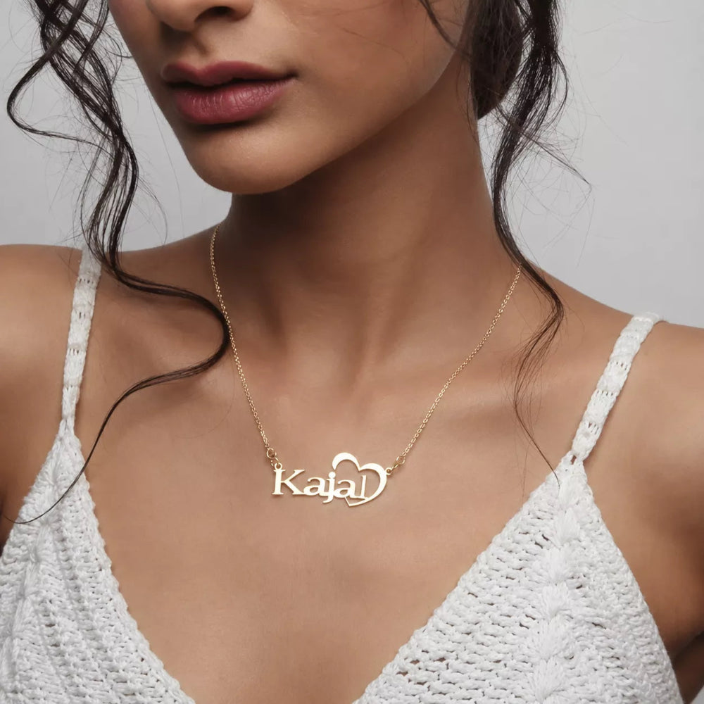 Heartily Custom Name pendant