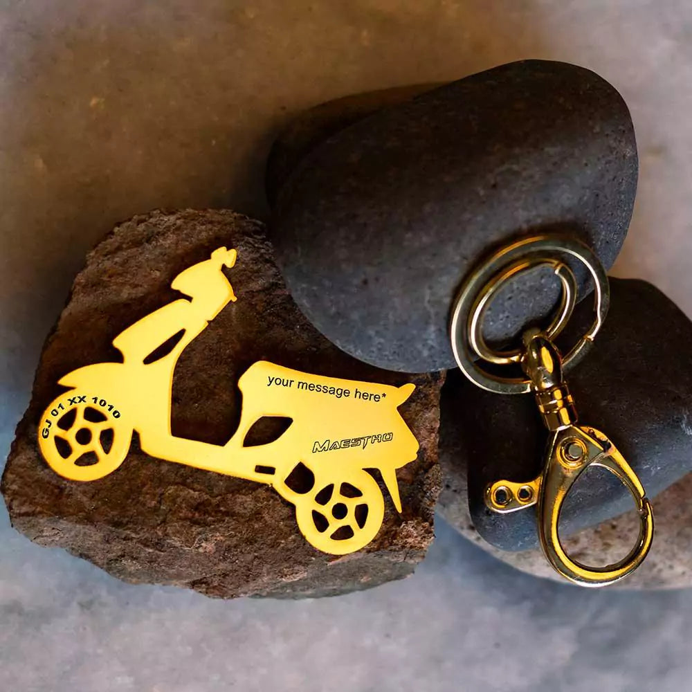 Hero Maestro scooter keychain – thoughtful gift for daily riders