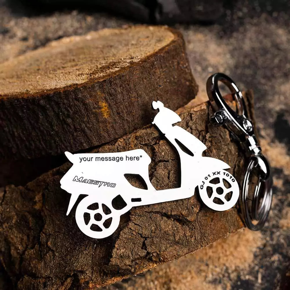 Premium Hero Maestro keychain for scooter lovers