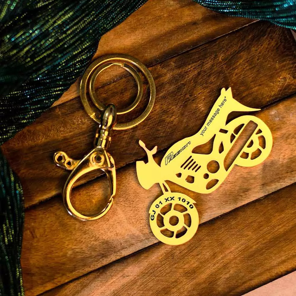 Hero Passion bike keychain – thoughtful gift for daily riders