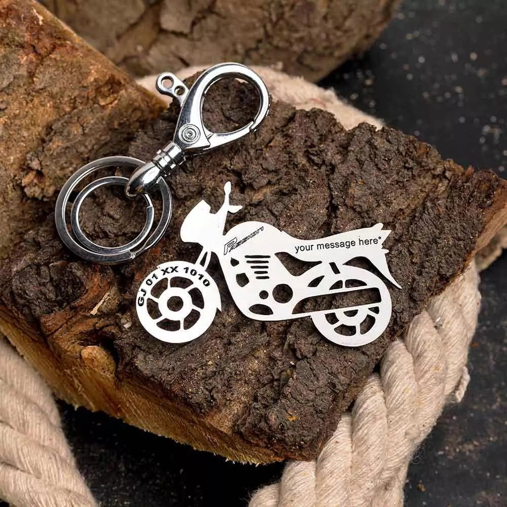 Hero Passion keychain with a clean and classic look