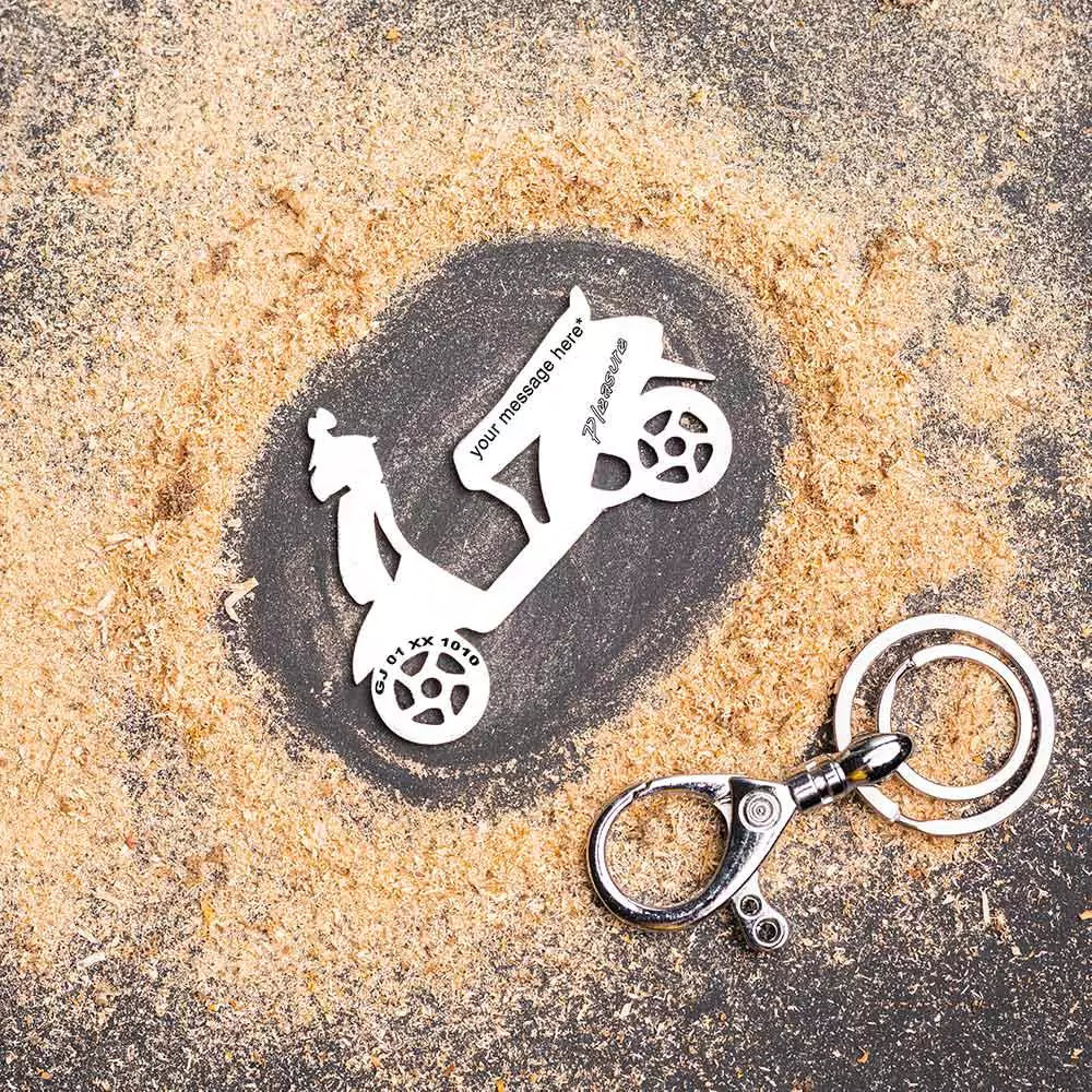 Hero Pleasure scooter keychain – thoughtful gift for daily riders