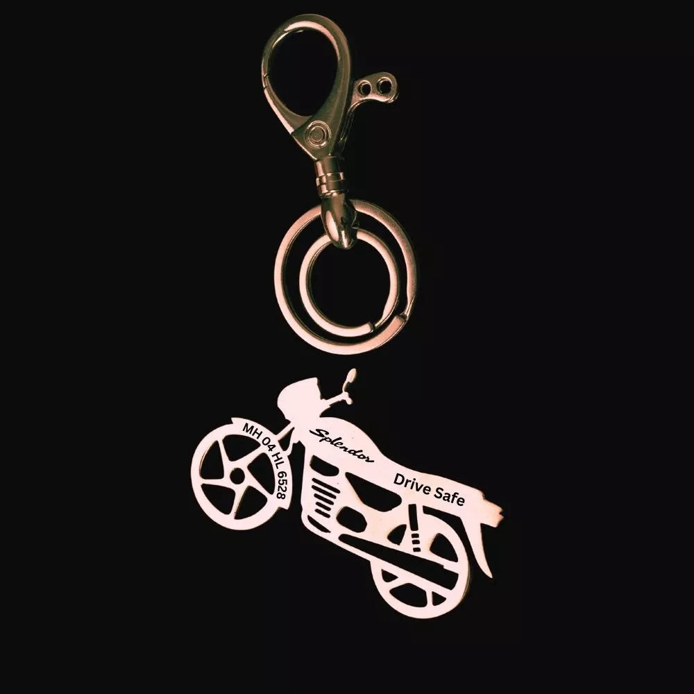 Thoughtful gift keychain for Hero Splendor owners