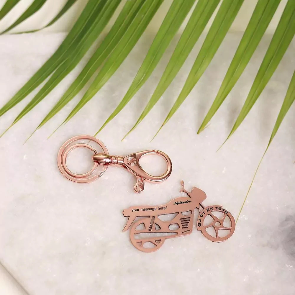 Durable Hero HF Deluxe bike keychain for daily rides