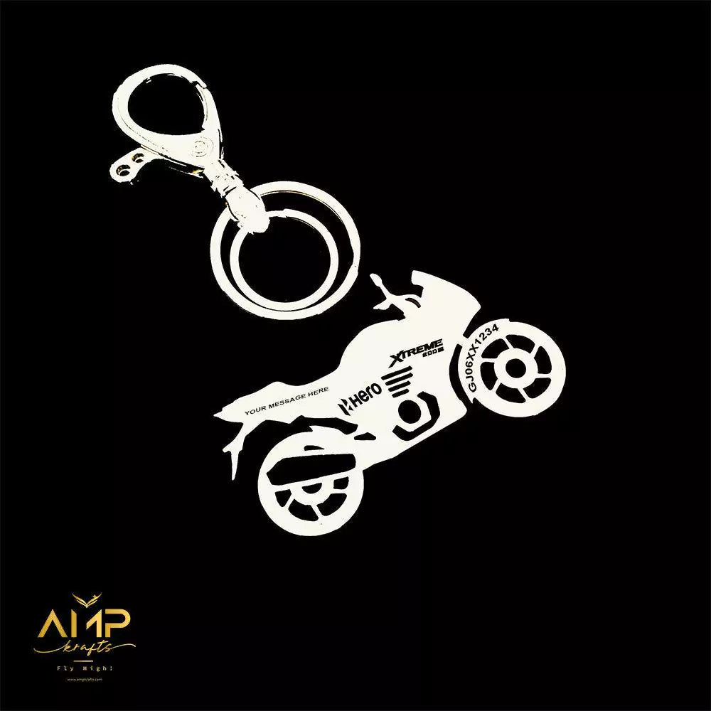 Hero Xtreme 200S bike keychain – thoughtful gift for sporty riders