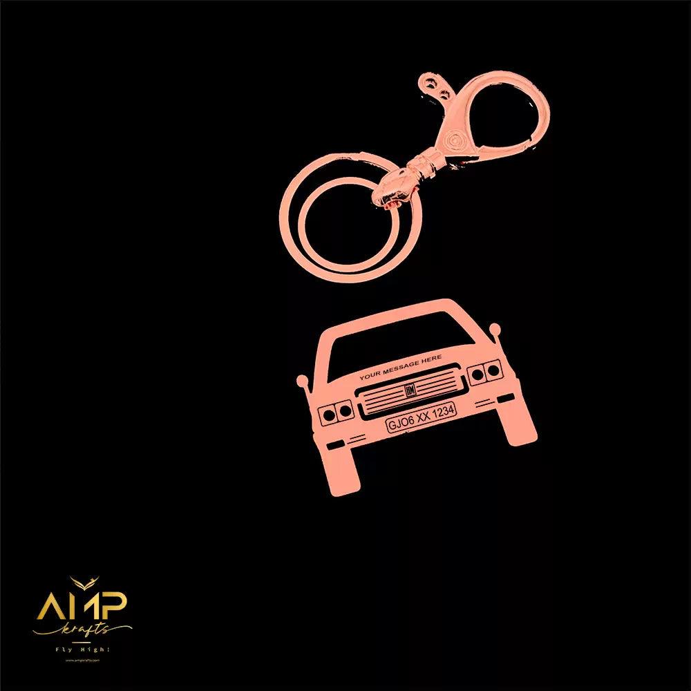 Custom engraved Contessa keychain for wife gift