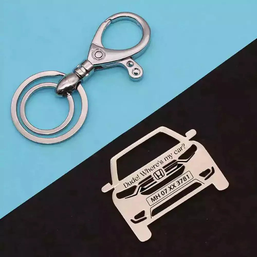 Honda CR-V personalized keychain, balanced accessory for everyday travel