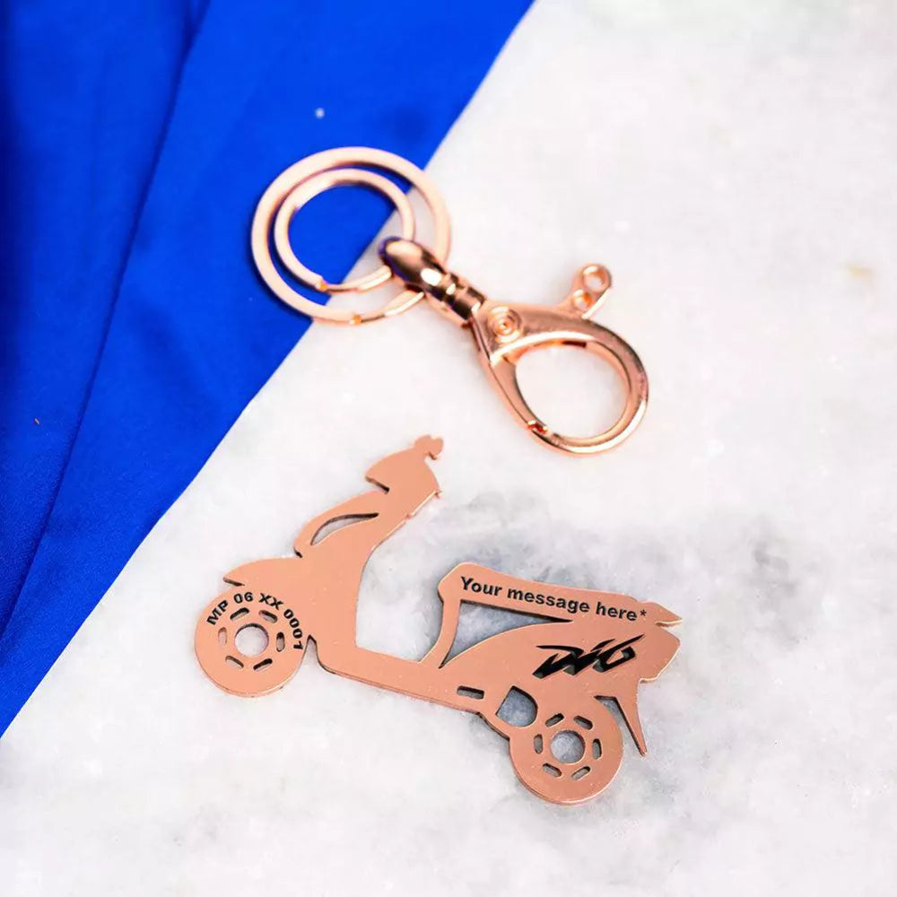 Cool gift keychain for Honda DIO owners