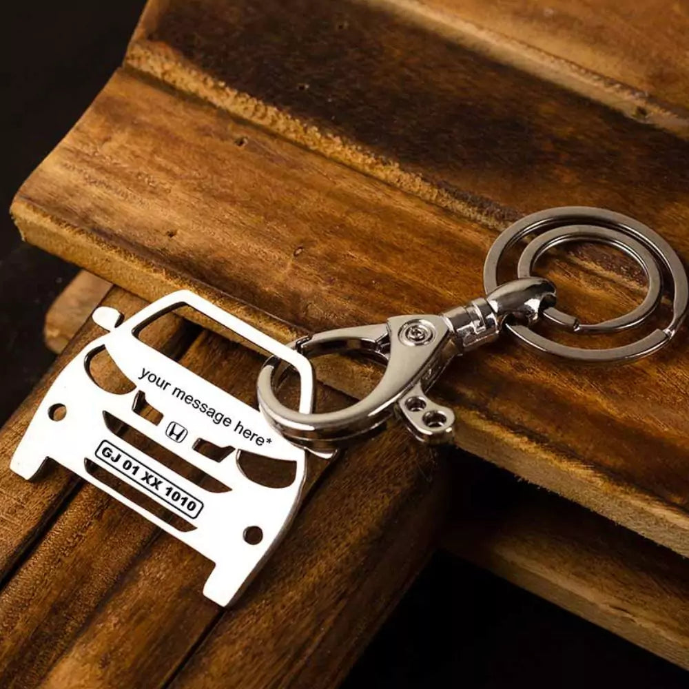 Honda WR-V personalized keychain, meaningful gift for someone you care about