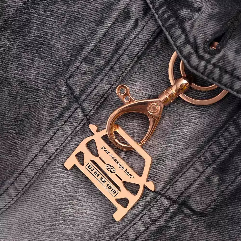 Custom Hyundai i10 key accessory, sweet keepsake for someone special