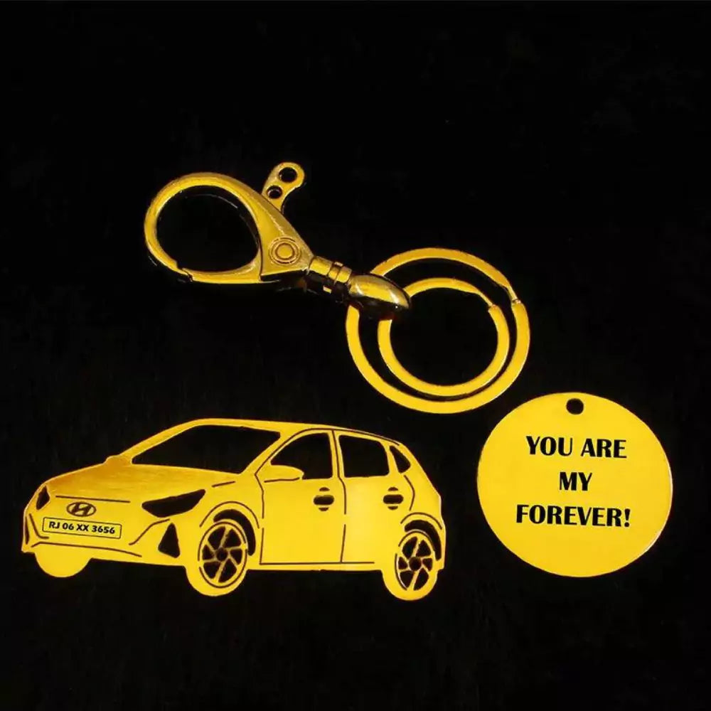 Premium keychain for Hyundai Elite i20 2020, designed for modern lives