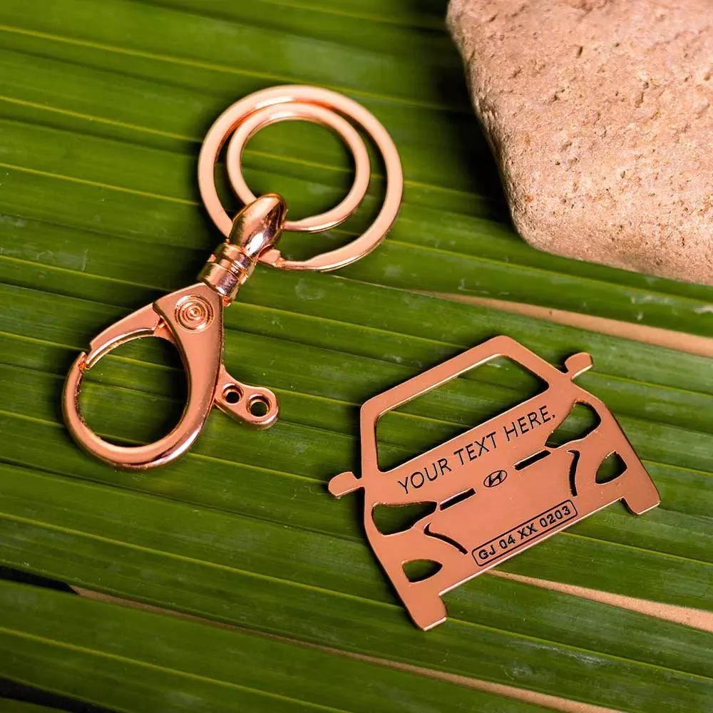 Personalized Elite i20 2020 key tag, calm and classy gift choice