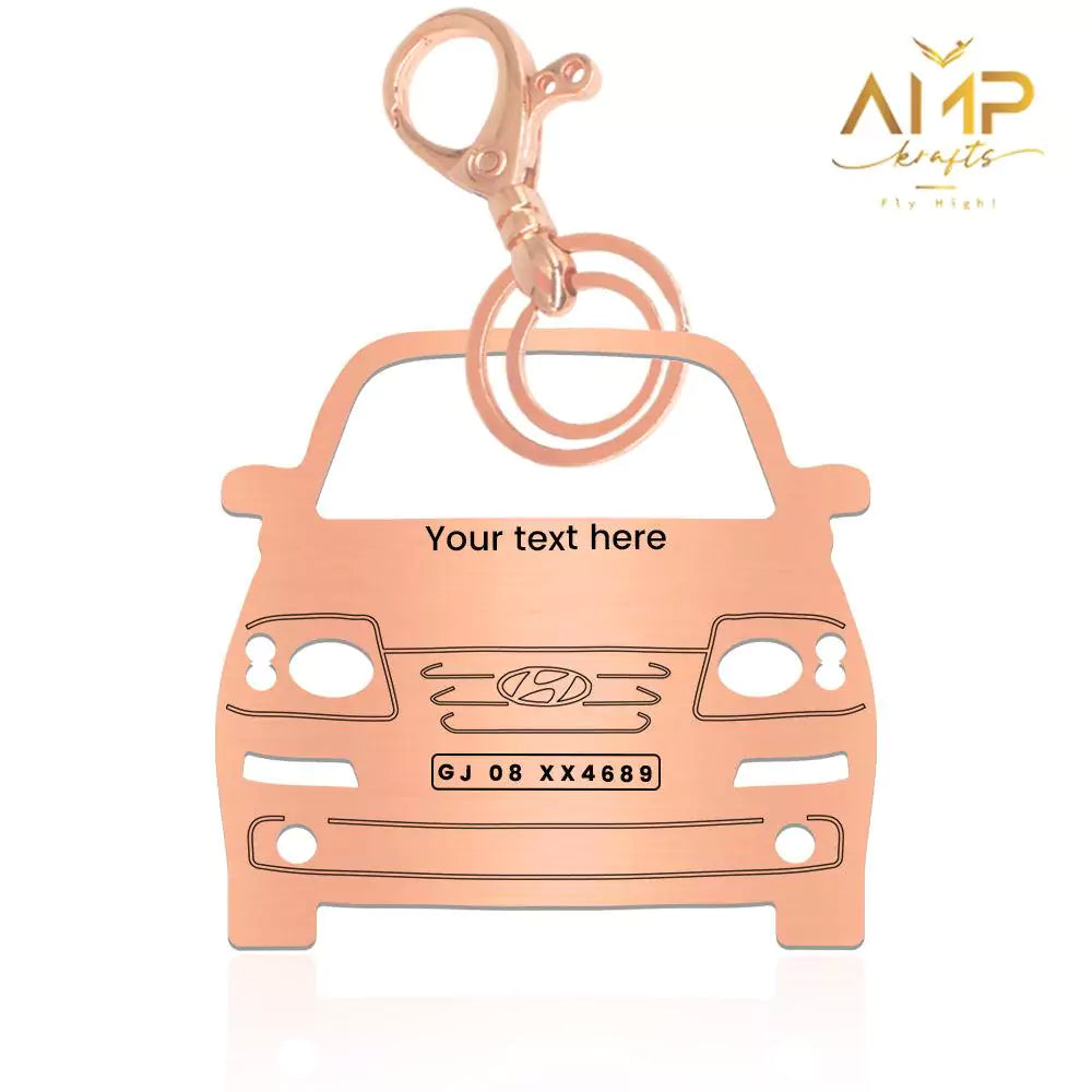 Custom Santro Xing keychain gift for husband