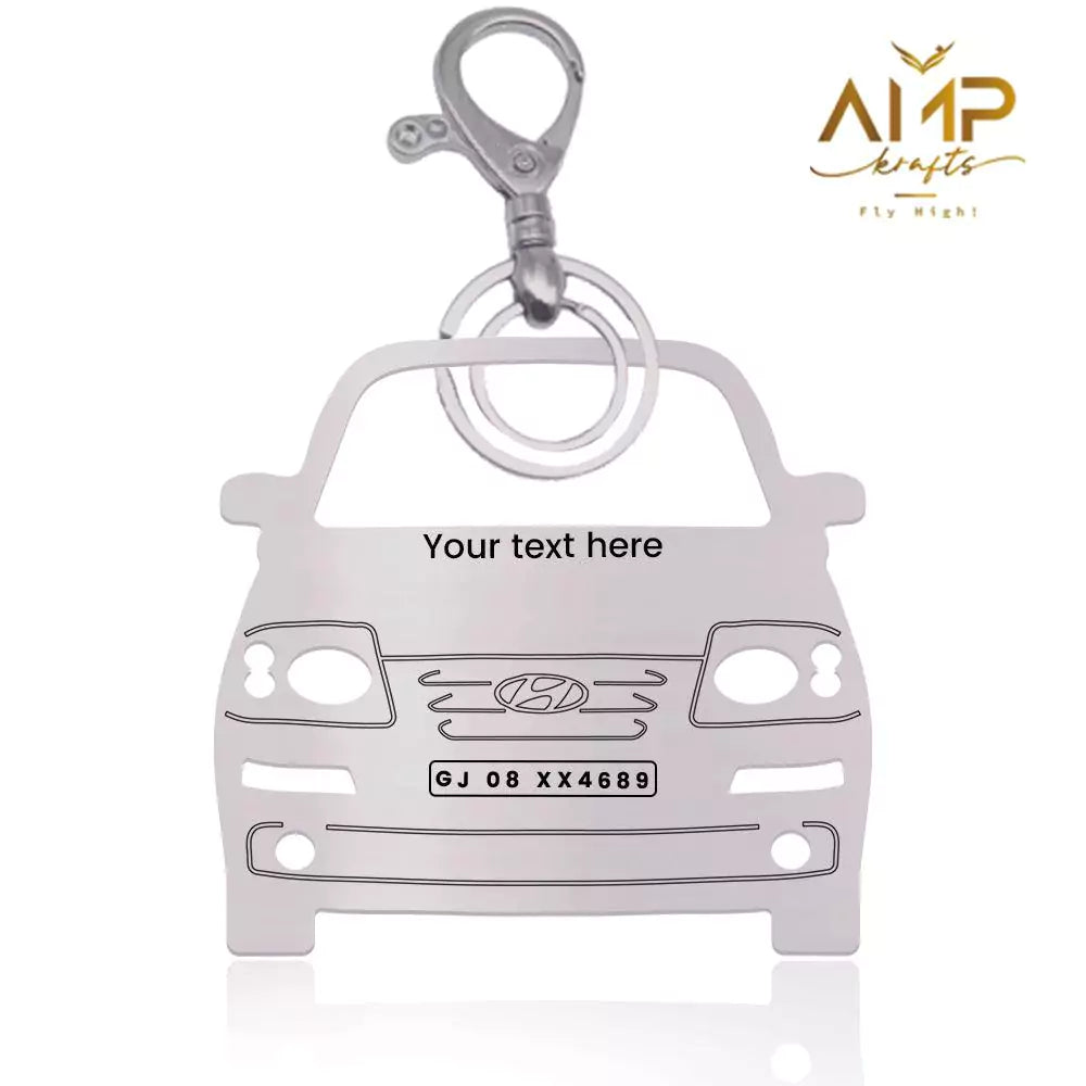 Romantic Santro Xing keychain gift for girlfriend