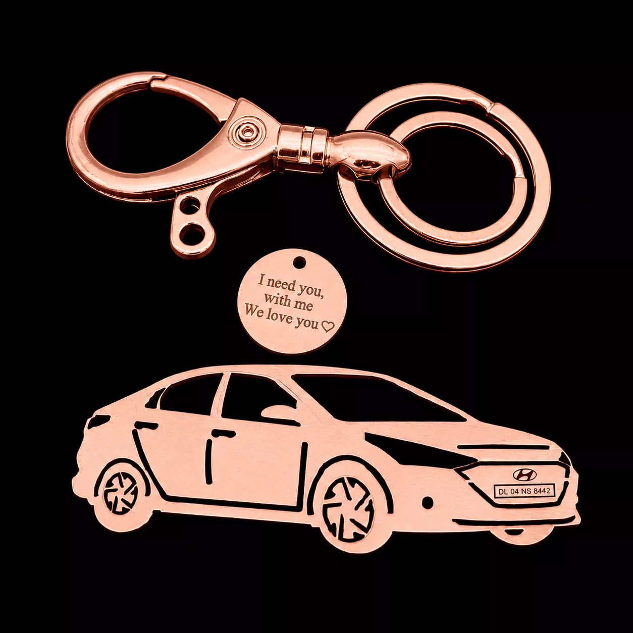 Hyundai Verna 2021 Keychain