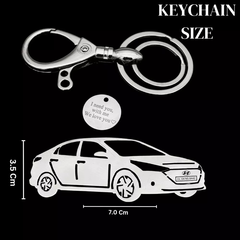 Hyundai Verna 2021 Keychain