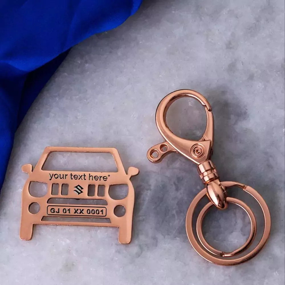 Maruti Suzuki Ignis metal key holder, made for everyday handling