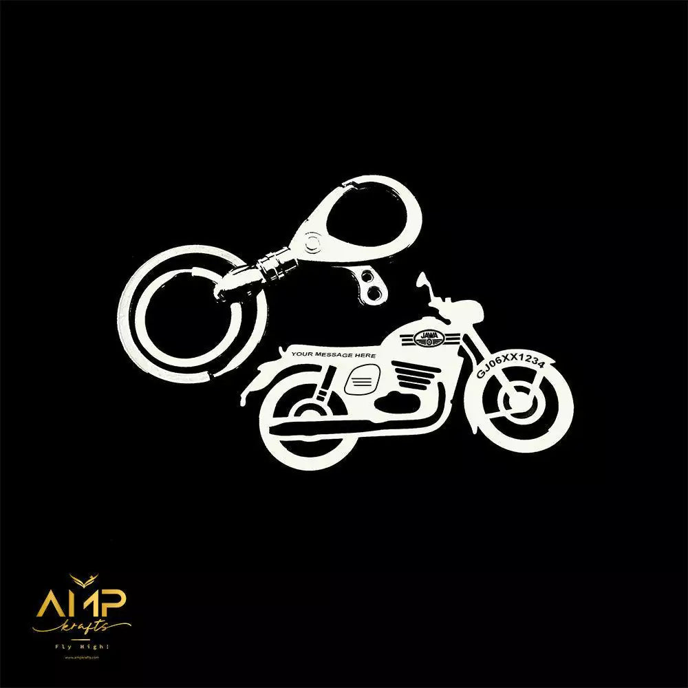 Premium Jawa Standard keychain with sleek vintage design