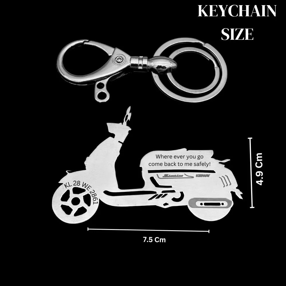 Keeway Sixties 300i Keychain