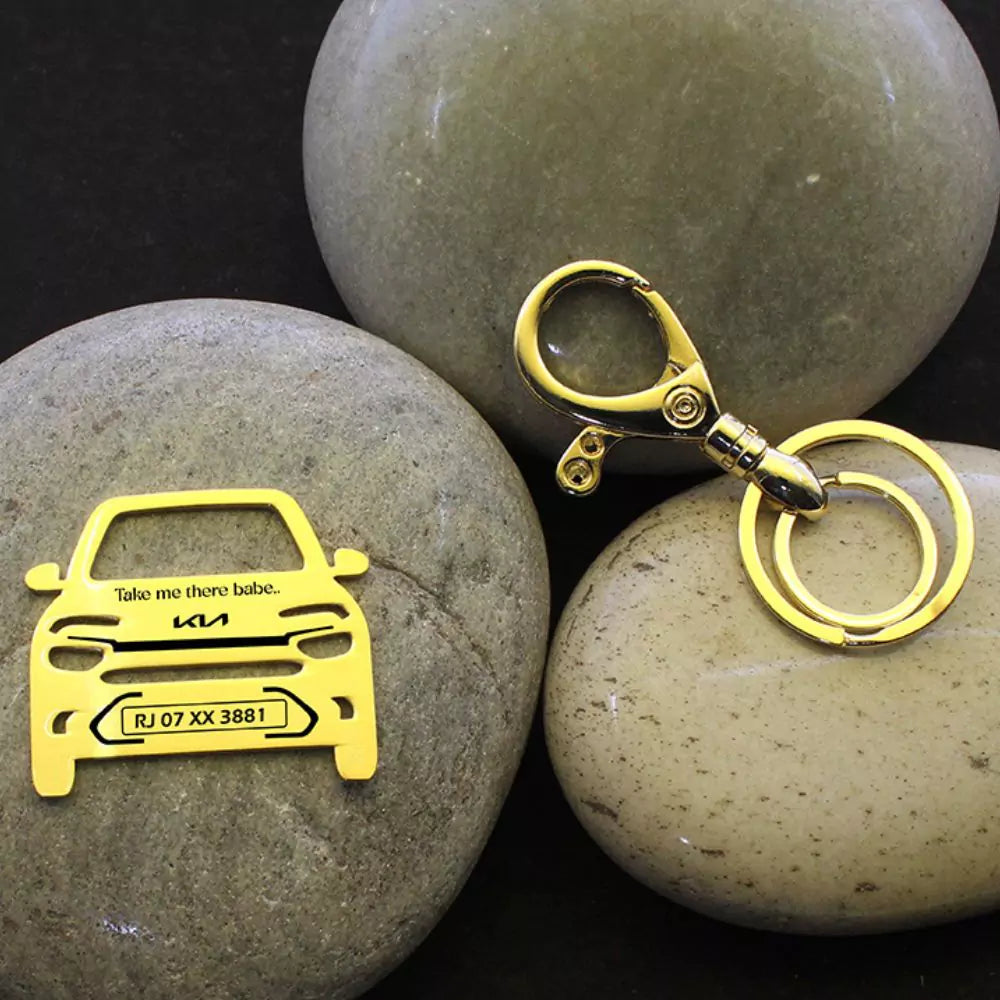 Custom Carens keychain, practical add-on for car owners
