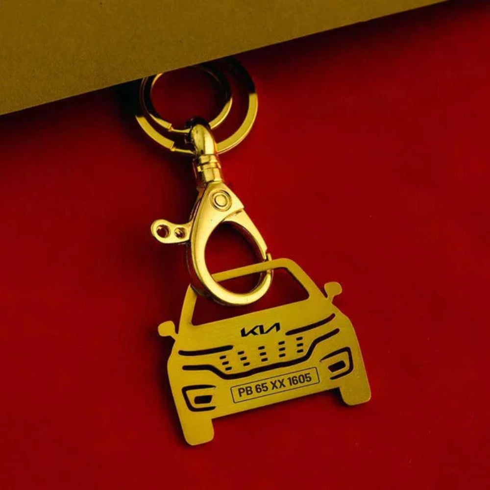 Kia Carnival 2022 personalized keychain, sleek accessory for daily drives