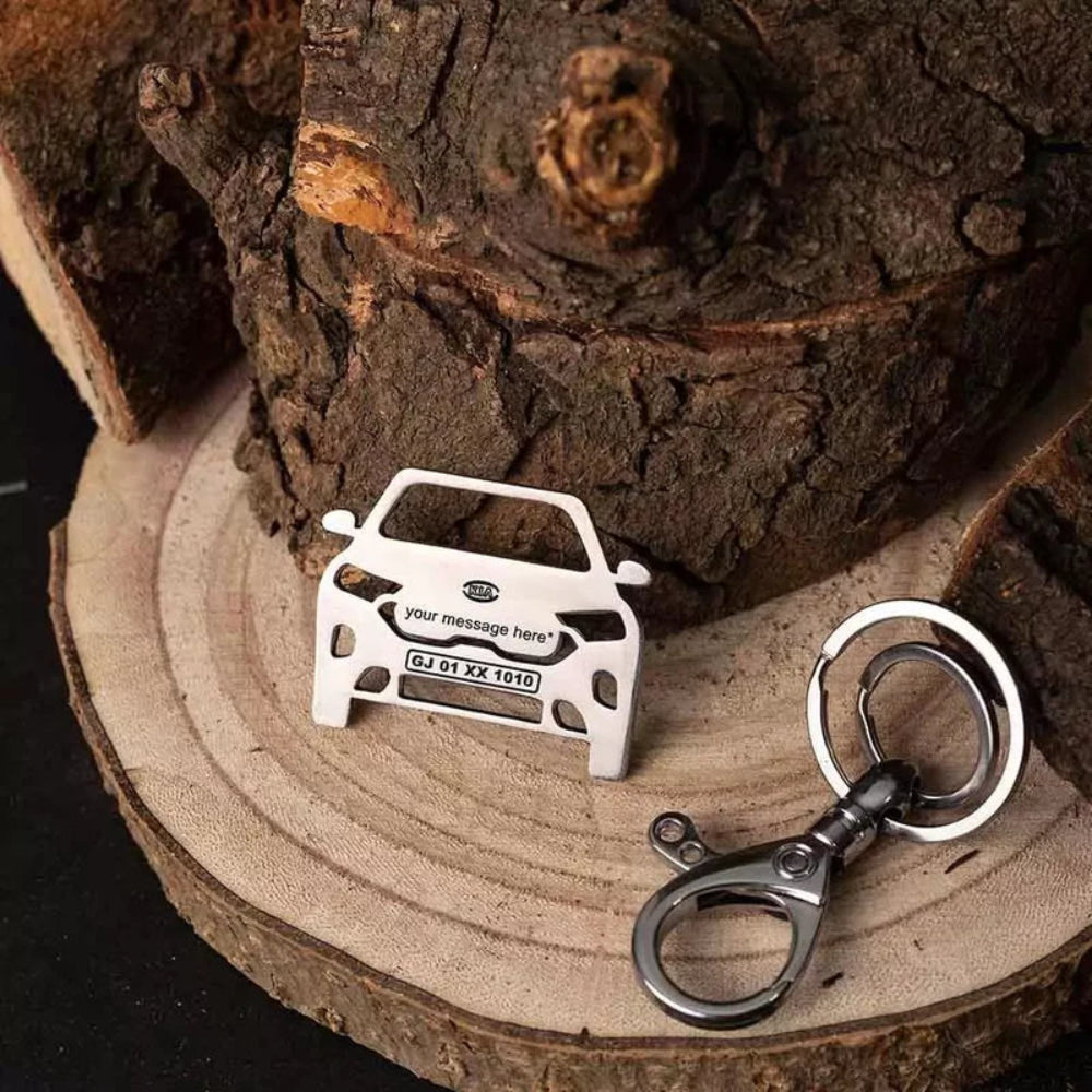 Kia Sonet personalized keychain, sleek accessory for daily drives