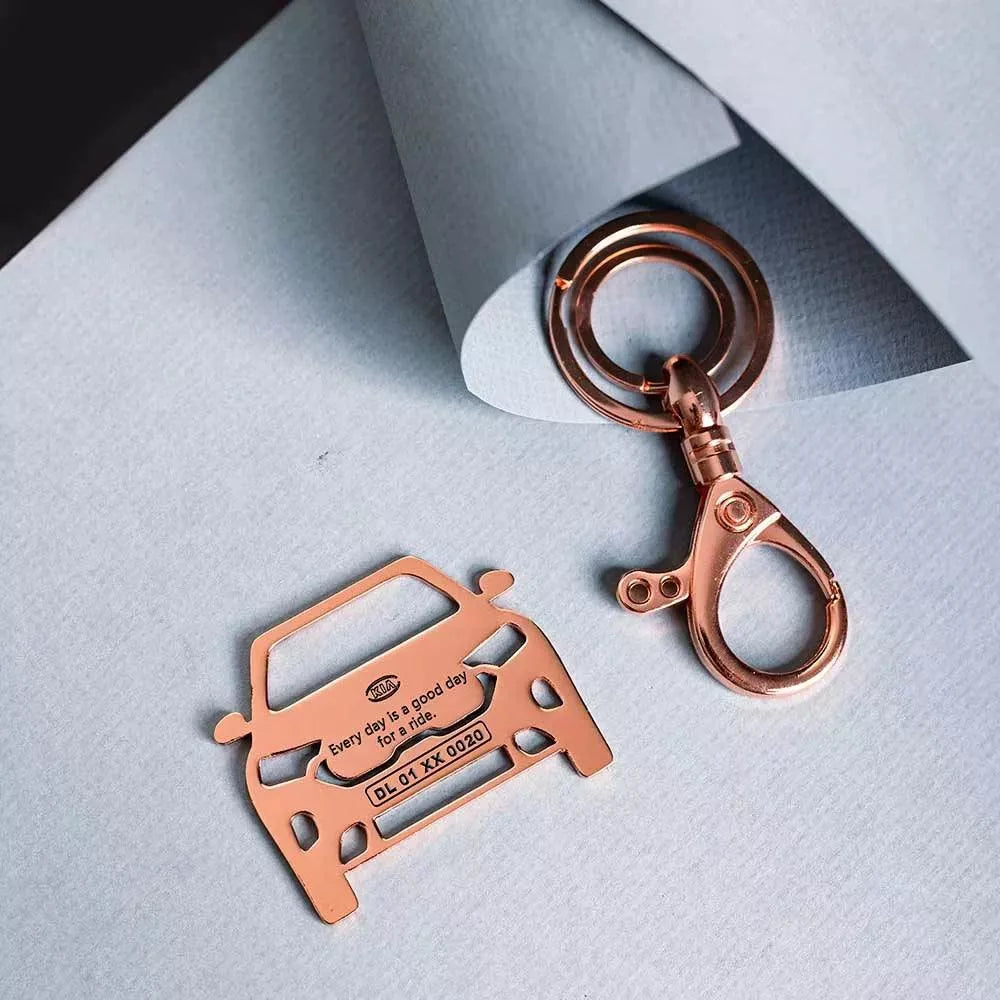 Custom Sonet keychain, practical add-on for car owners