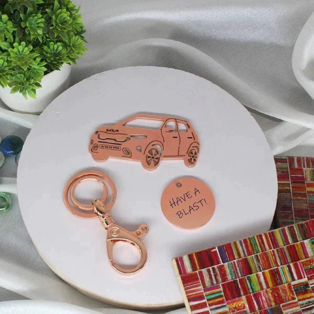 Sonet car key accessory, compact design with premium feel