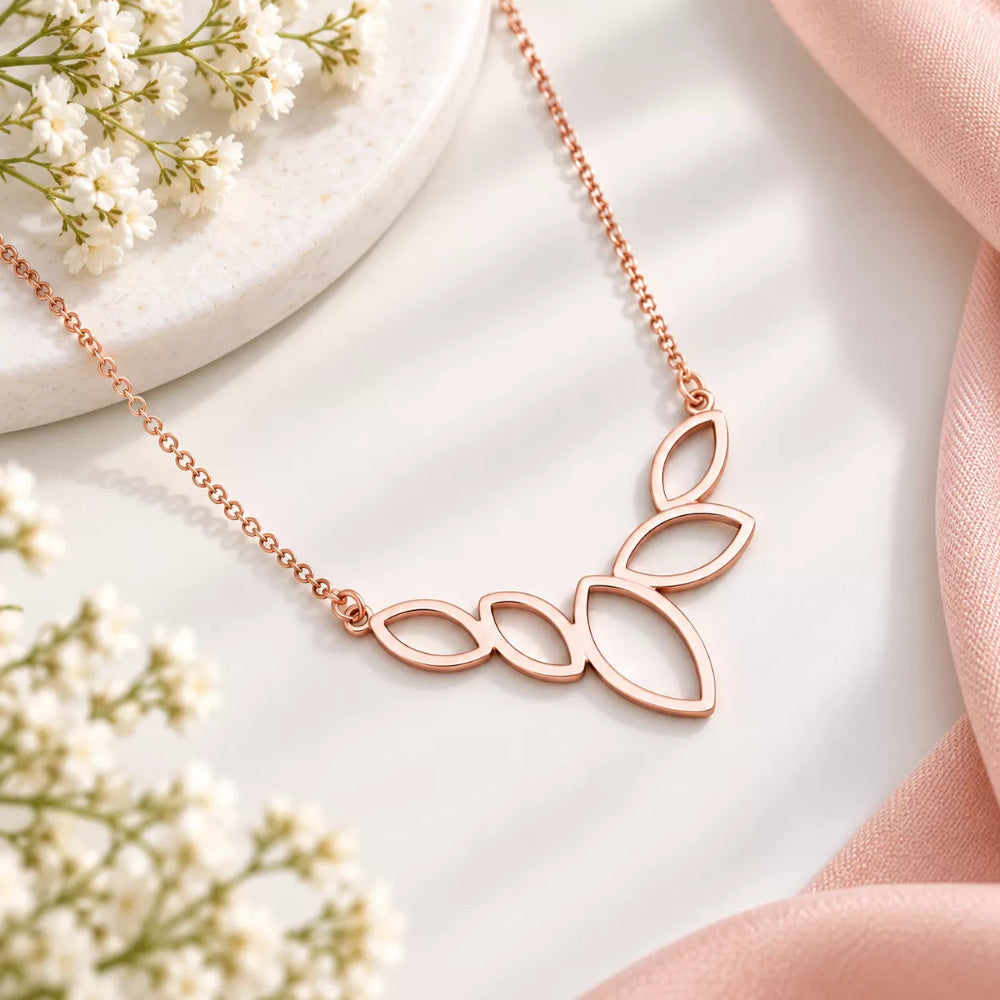 Leaves Pendant Necklace