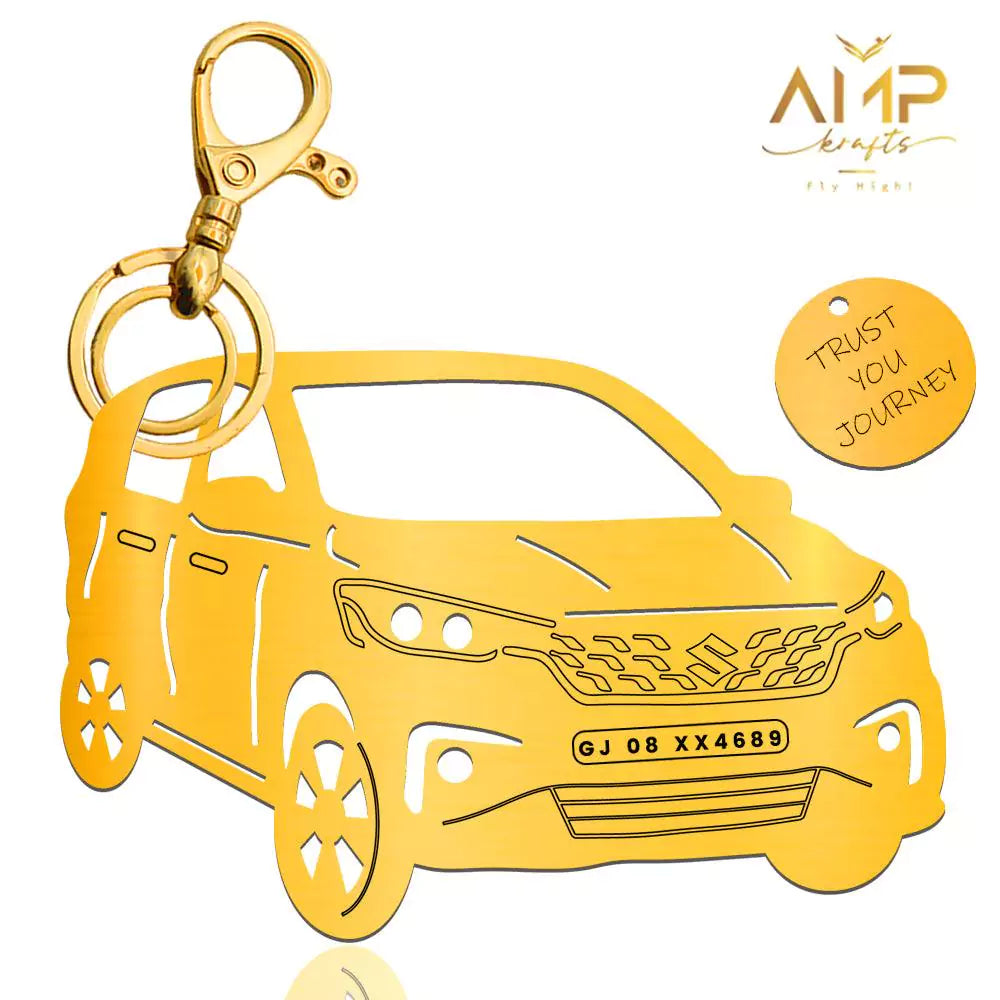 Custom Ertiga key accessory, durable everyday companion for drivers