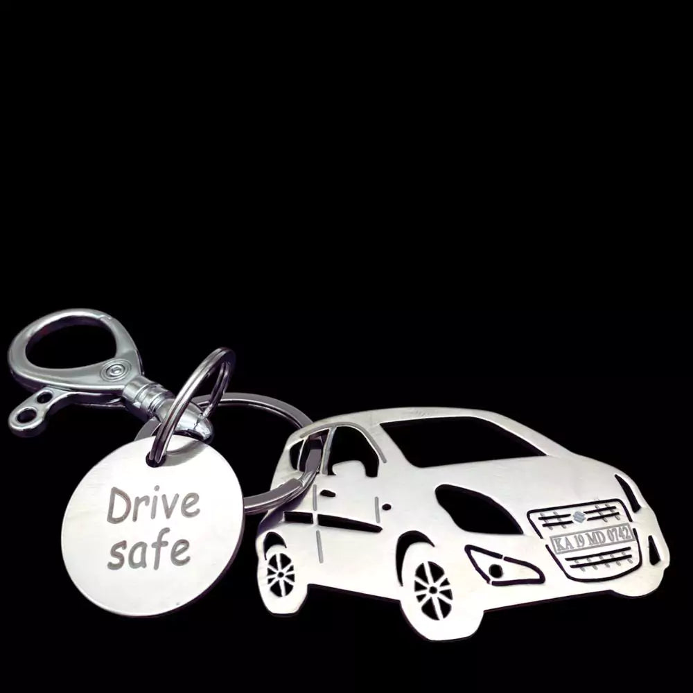 Custom Ritz keychain, practical and thoughtful gift for car owners