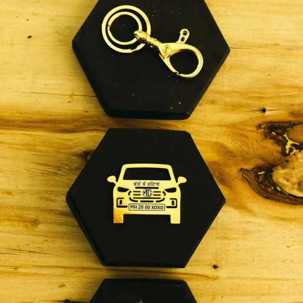 MG Gloster metal key holder, reliable for daily handling