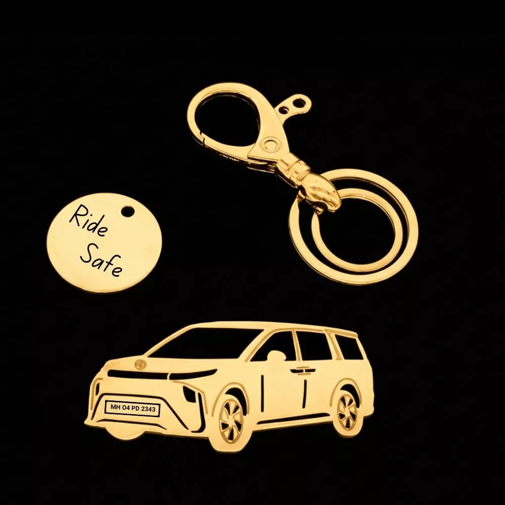 Engraved MG M9 keychain perfect gift for boyfriend husband or dad